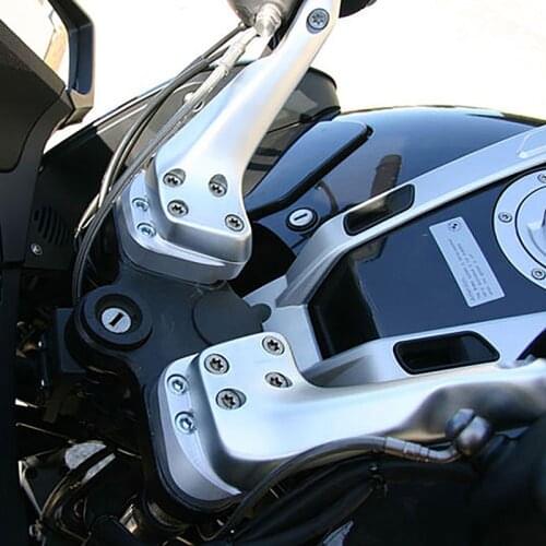 Newest Silver Handlebar Riser Motorcycle Accessories Parts For BMW R1200RT R1150RT 1100RT R1100R R1150R R 1100 1150 1200RT