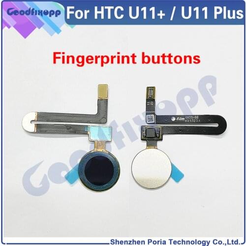 Original For HTC U11+ U11Plus Phone Home Button FingerPrint Touch ID Sensor Flex Cable Ribbon For HTC U11 Plus htc_2q4d100 U11