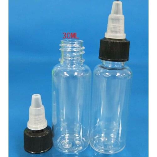 Plastic 30ml bottle with twist cap, essential oil bottle dropper bottle e juice bottle 1000pcs/lot