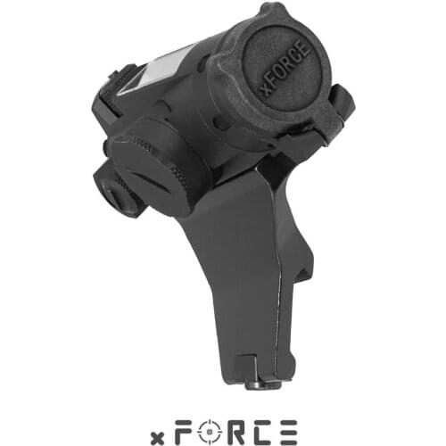 XFORCE XTSP Solar Red Dot Sight with 45-Degree Offset Mount & Killflash / Kill Flash Buy One Get One FREE Offset Rail Mount