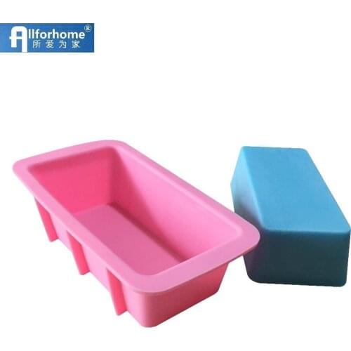 Rectangle Silicone Cake Baking Pan Silicone Soap Mold Cake Pan Handmade Soap Mold Bread Loaf Mold Soap Making Mould Bakeware
