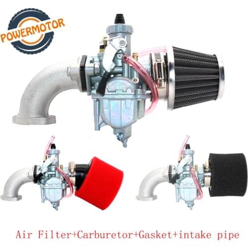 PZ26 26mm 125cc Dirt bike Pit Bike VM22 Carburetor 38mm Air filter 56-2 intake manifold for Mikuni 125 140cc horizontal engine