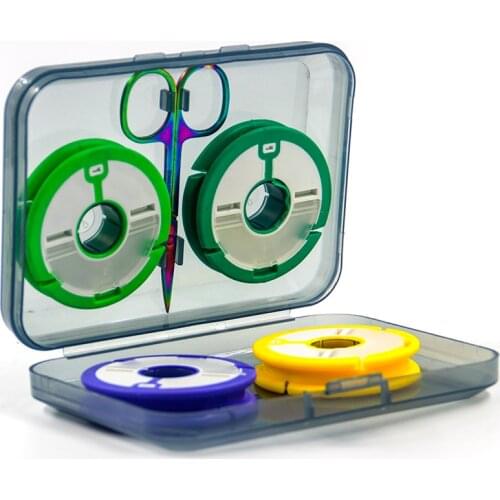 Fishing Gear Fishing Line Box Silicone Fishing Line Reel Fishing Tool Accessories 4-axis Main Spool Fishing Line Cutter