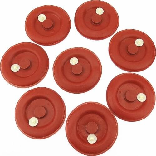 SCJYRXS Qty 8 Oil Water Separator Exhaust Valve Seal Gasket Rubber Diaphragm For A3 A4 Octavia Seat Toledo Passat 0311803A