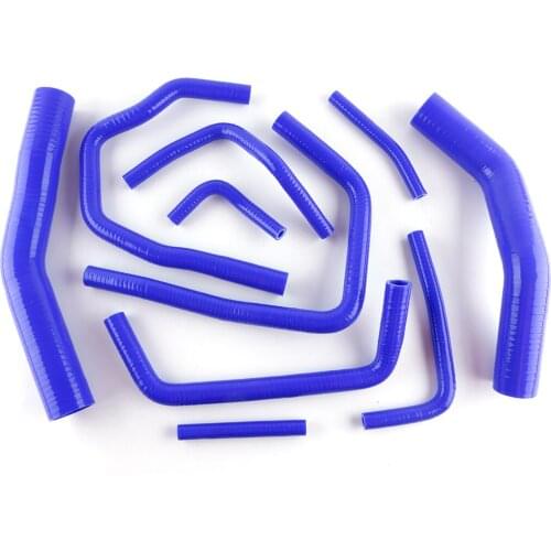 FOR TOYOTA LAND CRUISER HDJ80 1HD-T 4.2L diesel 1990-1997 SILICONE RADIATOR HOSE