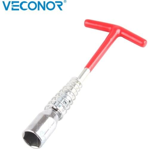 Spark Plug Wrench 21mm T-handle Spark Plug Remover Installer Universal Repair Hand Tools