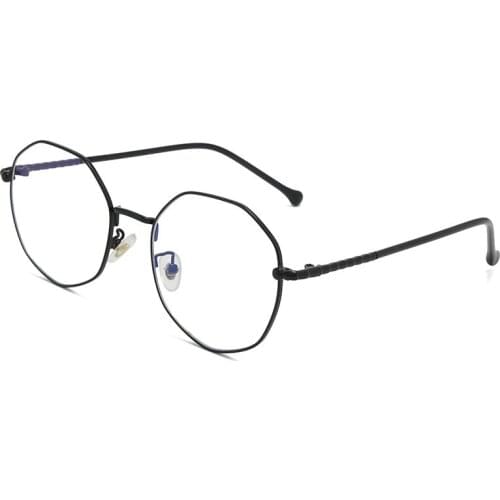 Vintage Round Design Blue Light men women Eyewear Metal Frame Anti Blue Ray Computer Glasses for adult AB022