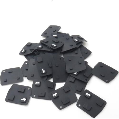Xinyuexin Replacement 3 Button Car Remote Key Shell Cover Silicon Rubber Repair Pad For Toyota Avensis Corolla for Lexus Rav4