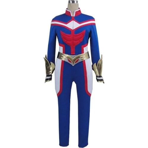 2017 All Might Cosplay Costume All Might Battle Suit From My Hero Academia cosplay costume