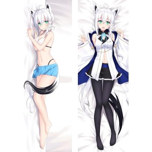 2020-June update Coscase Anime Body Pillow case Youtuber Otaku Dakimakura Decorative Hugging Body Pillow Cover Case