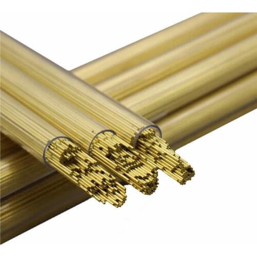 50PCS Brass Round Bar Drilling EDM Machines Parts Multi-Hole Brass Tube 2.00*400MM wire edm machine