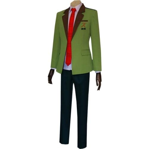 Anime Tada Never Falls in Love COS Tada Halloween Party Man Woman School uniform Cosplay Costumes Free shipping