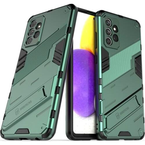 For Samsung A72 4G 2021 Bumper Case Hard Back Panel Punk Cool 360 Protection for Samsung Galaxy A72 Case SM-A725 A 72 5G Coque