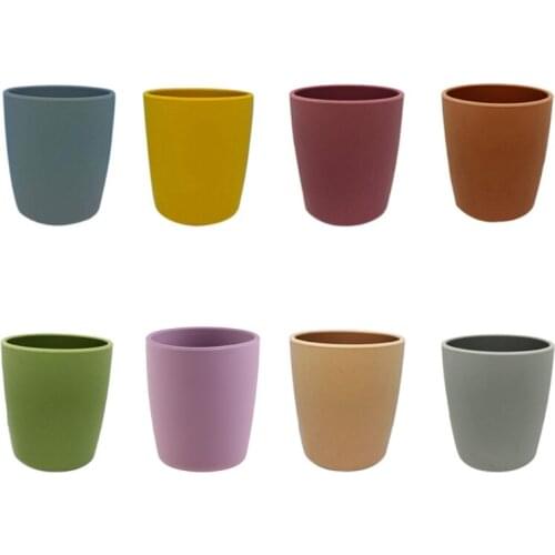 Baby Learning Drinking Cup BPA-free Heat-Resistant Silicone Water Mug Infant Toddler Feeding Drinkware