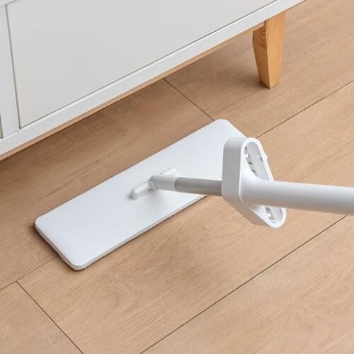 YOREDE Self Cleaning Flat Mop For Home And Kitchen Cleaning Tools Hand Free Wring Mop For Washing Floor Microfiber Replace Cloth