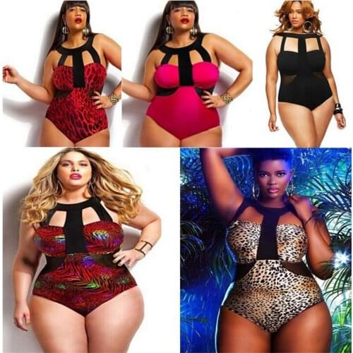 Print Plus Size Swimwear One Piece Swimsuit Swimming Suit for Women Trajes De Ba O De Las Mujeres 2019 Badpak Bikini Bathing