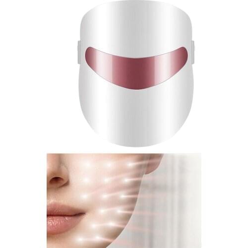 Photon LED Face Mask Light Therapy Anti Aging Skin Tightening Toning Mask Fine Line Boost Collagen Treatment