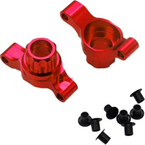 2Pcs Metal Rear Hub Rear Knuckle Arm Stub Axle Carrier for Tamiya TT-02 TT02 TT02T 1/10 RC Car Upgrade Parts