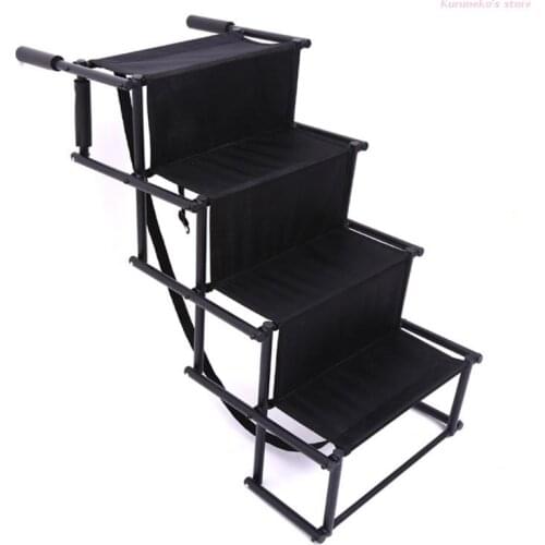 Neko Portable 4 Steps Ramp Stair Ladder for Pets 4-Steps Pet Climbing Ladder for High