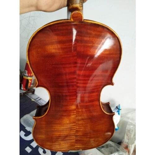 New Master Viola 15.5" Guarneri model flamed maple back spruce top nice tone