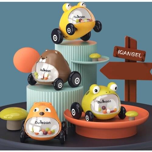 Education Science Experiment Toy Inertial Power Car Toy Puzzle Fun Inertial Power Car Balloon Toys for Children Gift