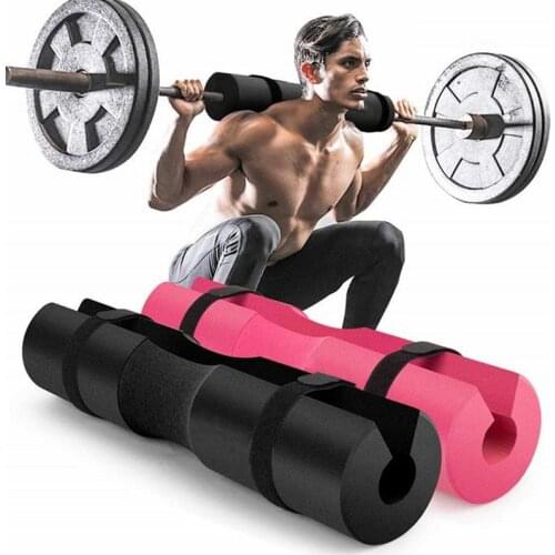 Foam Padded Barbell Bar Cover Pad Weight Lifting Squat Shoulder Protector Cushioned Gym Fitness Neck Back Support Protective Pad