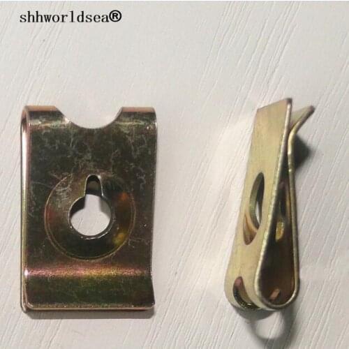 Shhworldsea automotive metal clips and fasteners U-type iron clip