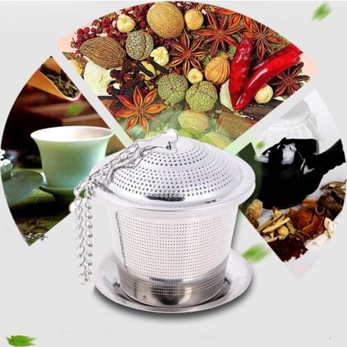 Stainless Steel Tea Infuser Sphere for Teapot Locking Spice Herbal Tea Filter Teapot Infusor Tools Strainer Mesh Infuser