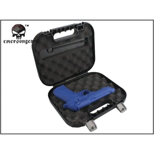 Emerson gear Gun case ABS Pistol Case airsoft wargame gear painball equipment EM7911 Black/DE