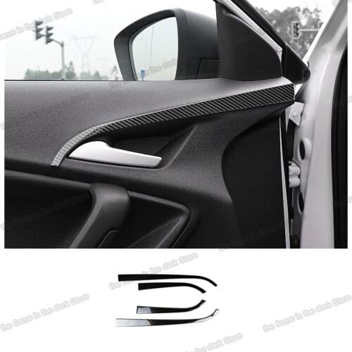 Lsrtw2017 Stainless Steel Car Inner Door Strip Decorations for Chevrolet Trax Tracker Opel Mokka 2019 2020 2021 Accessories Auto
