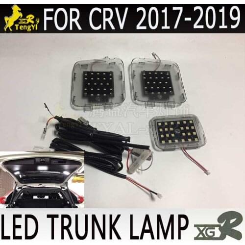 XGR rear trunk lamp extra luggage boots atmosphere light with touch switch for CRV 2015 2016 2017 2018