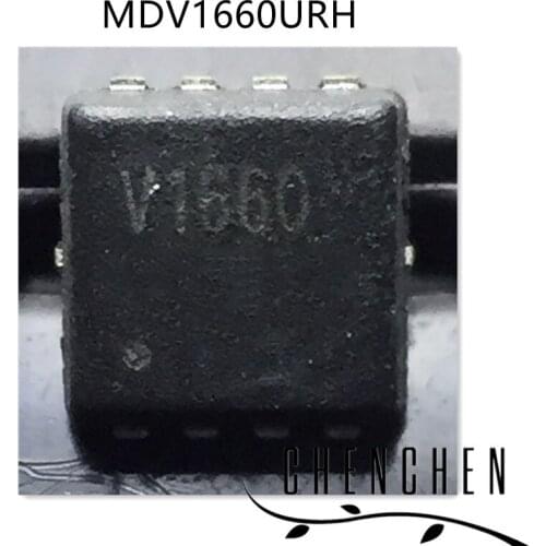10pcs/lot MDV1660URH MDV1660 V1660 QFN-8 100% New