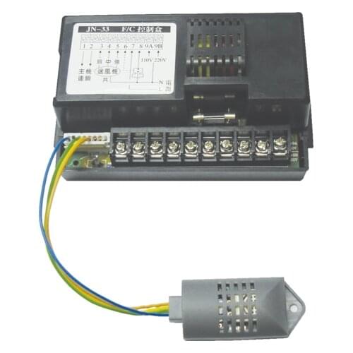 ELSONIC fan coil air conditioning thermostat controller AC809 hidden remote control thermostat