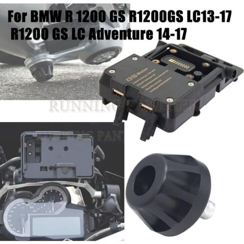 Motorcycle Final Drive Housing Crash Slide Protector Navigation Bracket For R1200GS F800GS ADV F700GS R1250GS CRF 1000L F850GS