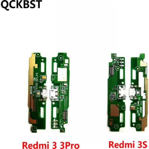 New USB Board for Xiaomi Redmi 3 Pro Redmi 3S Dock Connector Micro Usb Plug Port Charge Board & Microphone