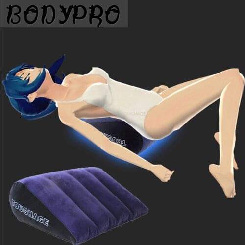 OMYSKY Sex Toys Sex Furniture Inflatable Sofa Toughage Sexual Position Sex Pillow Multifunctional Sex Magic Cushion for Couples