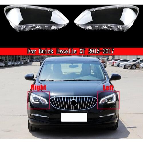 Car Headlight Lens Glass Lampshade Lamp Cover Headlight Cover Headlight Lens Lampshade For Buick Excelle XT 2015 2016 2017