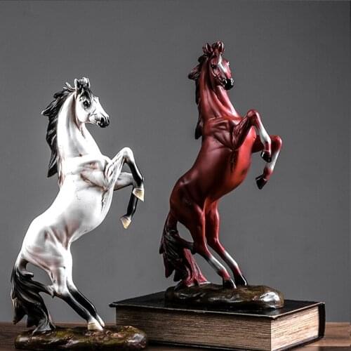 European Style Ornaments Home Ornaments Housewarming Opening Gifts New Ornaments Horse Decoration Crafts Office Arts Figurines
