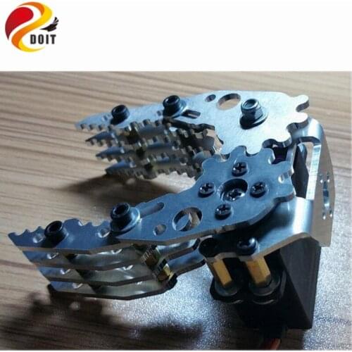 DOIT Robot Gripper Claw Clamp for Robotic Arm Palm for UNO Manipulator Robot Hand Finger Mechanical Claws G6 Free Shipping