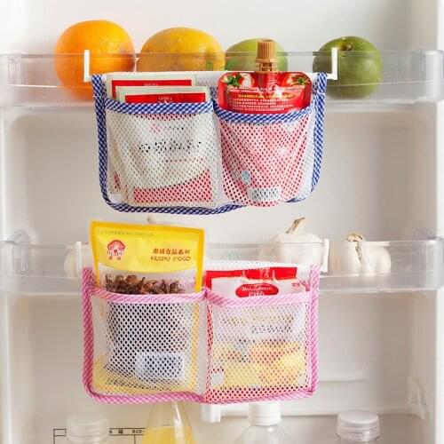 1pcs Refrigerator Storage Bag Tidy Seasoning Organizer Pouch Portable Storage Case for Freezer,Storage for Kitchen Free Shipping