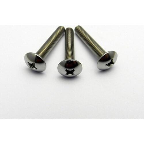 15PCS 304 Stainless Steel Cross Recessed Flat Head Machine Screw M5 * 12 JISB1111