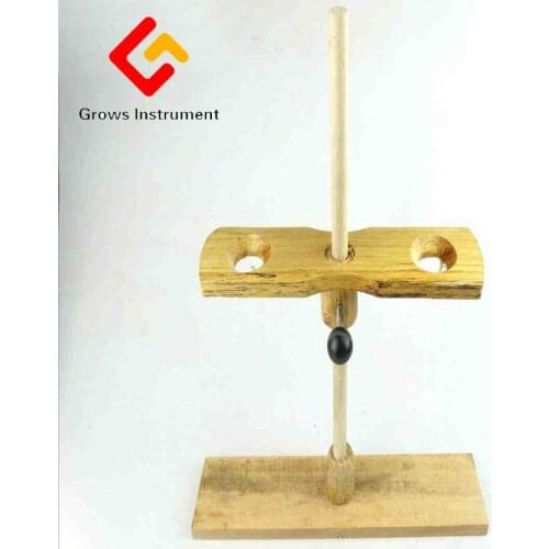 2 hole wood J03009 chemical experiment equipment for middle school teaching instrument