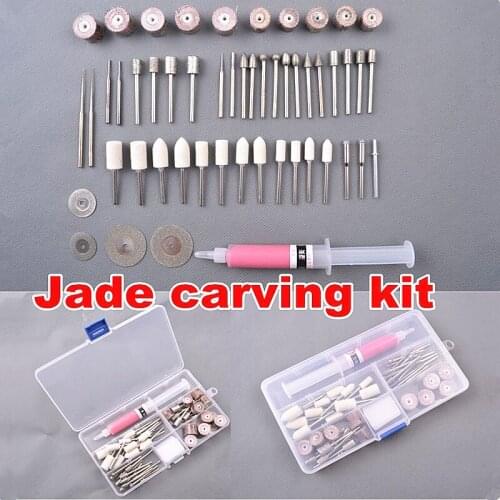 2016 Stone Carving Electric Grinder Engraver Consumables Emery Grinding Heads grinding Accessories Cutting Discs Polishing Paste