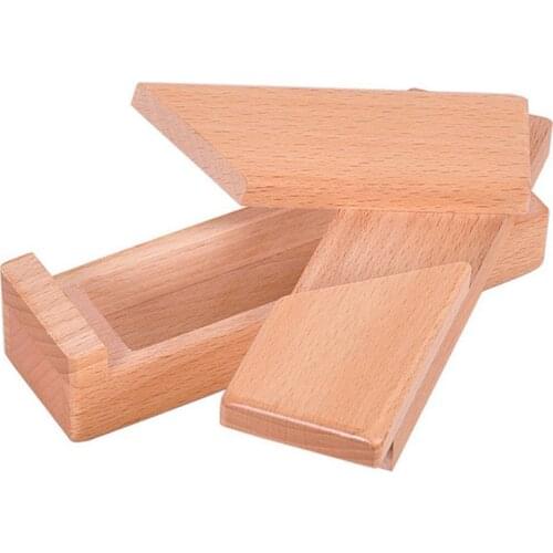 2018 Hot Sale Creative Wooden Brain Teaser Secret Opening Puzzle Box Magic Mysterious Box Gift Box Free Shipping