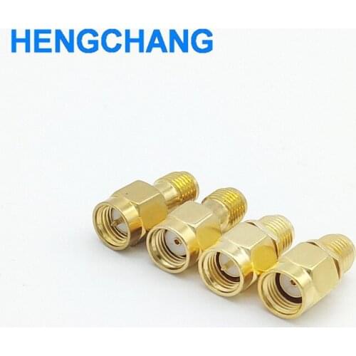 4pcs/lot SMA to SMA adapter connector 4 type SMA Conversion connector