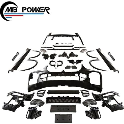 X5 G05 MT Body kit for X5 G05 M-T pp material car bumpers side skirts over fenders car exterior accessories