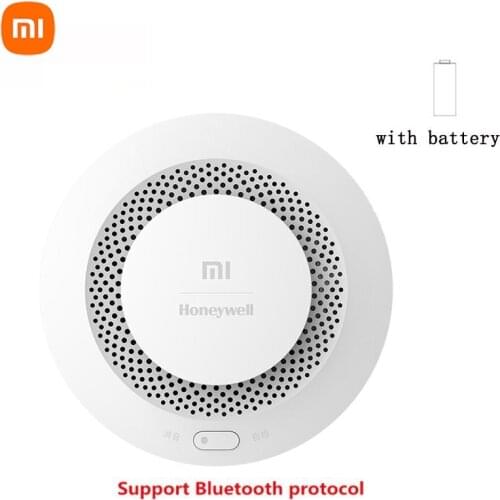 Xiaomi Smoke Detector 2 Honeywell Sensor Fire Alarm Audible&Visual Alarm Bluetooth-compatible Gateway Smart Home Remote APP