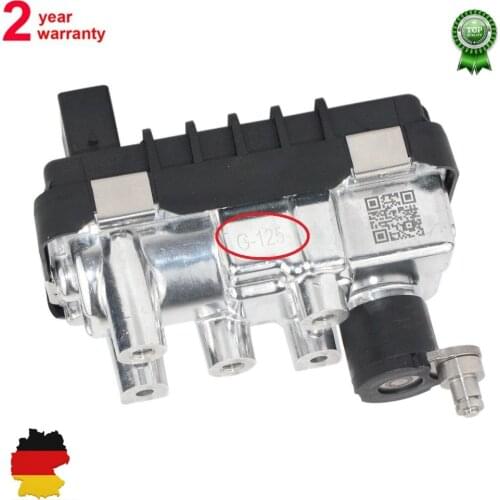 AP03 Turbo Electric Actuator G-125 for BMW 5er 525d 530d E60 E61 X5 E53 G125 712120 781751 6NW008091 6NW009483