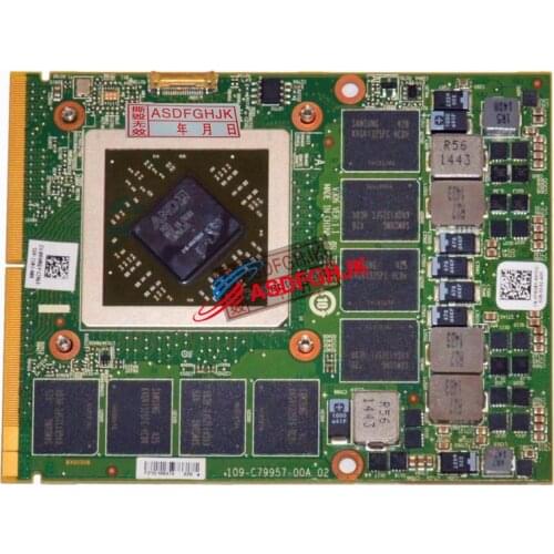 Original FOR Dell FOR Alienware 17 R1 18 R1 Radeon R9 M290X 4GB MXM Mobile Graphic Card 9WR6Y 09WR6Y CN-09WR6Y fully tested