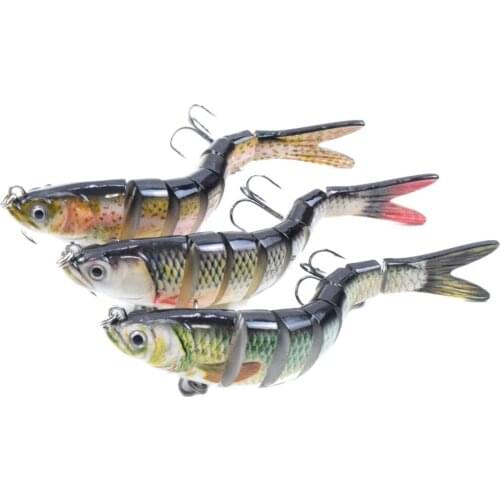 14cm 26g Sinking Wobblers Fishing Lures Jointed Crankbait Swimbait 8 Segment Hard Artificial Bait For Fishing Tackle Lure